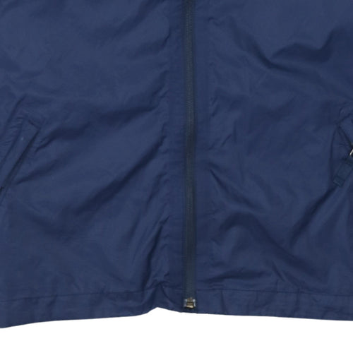 The North Face Boys Blue XL Waterproof Hooded Rain Jacket