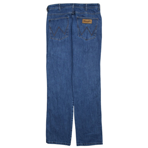 Wrangler Men's Blue Arizona Straight Leg Jeans W34 L34