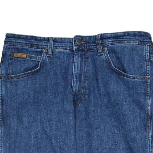 Wrangler Men's Blue Arizona Straight Leg Jeans W34 L34
