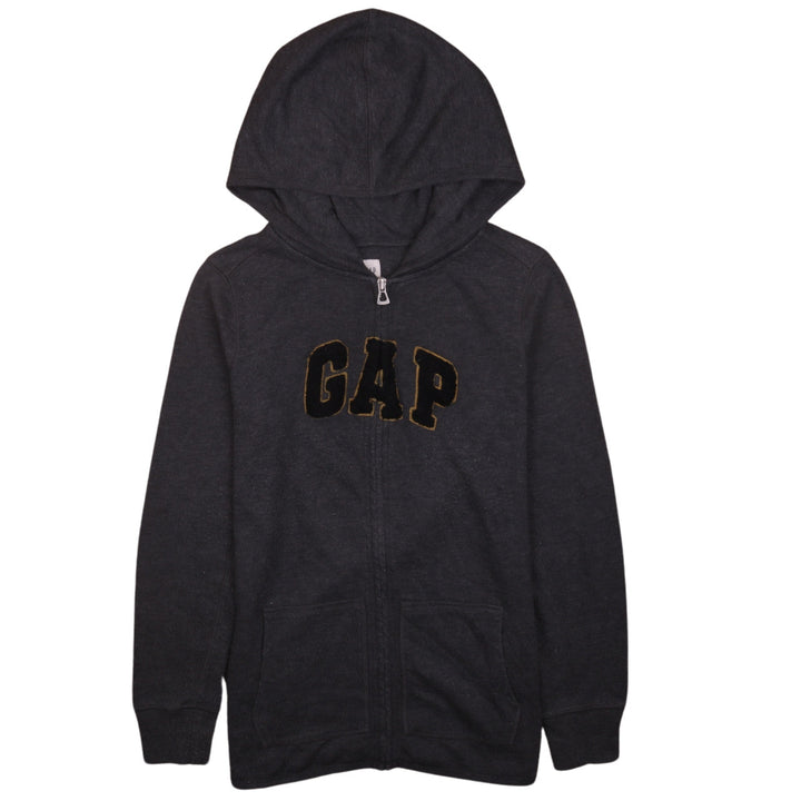 GAP Men's Black Full Zip Hoodie XS Regular Fit Fleece