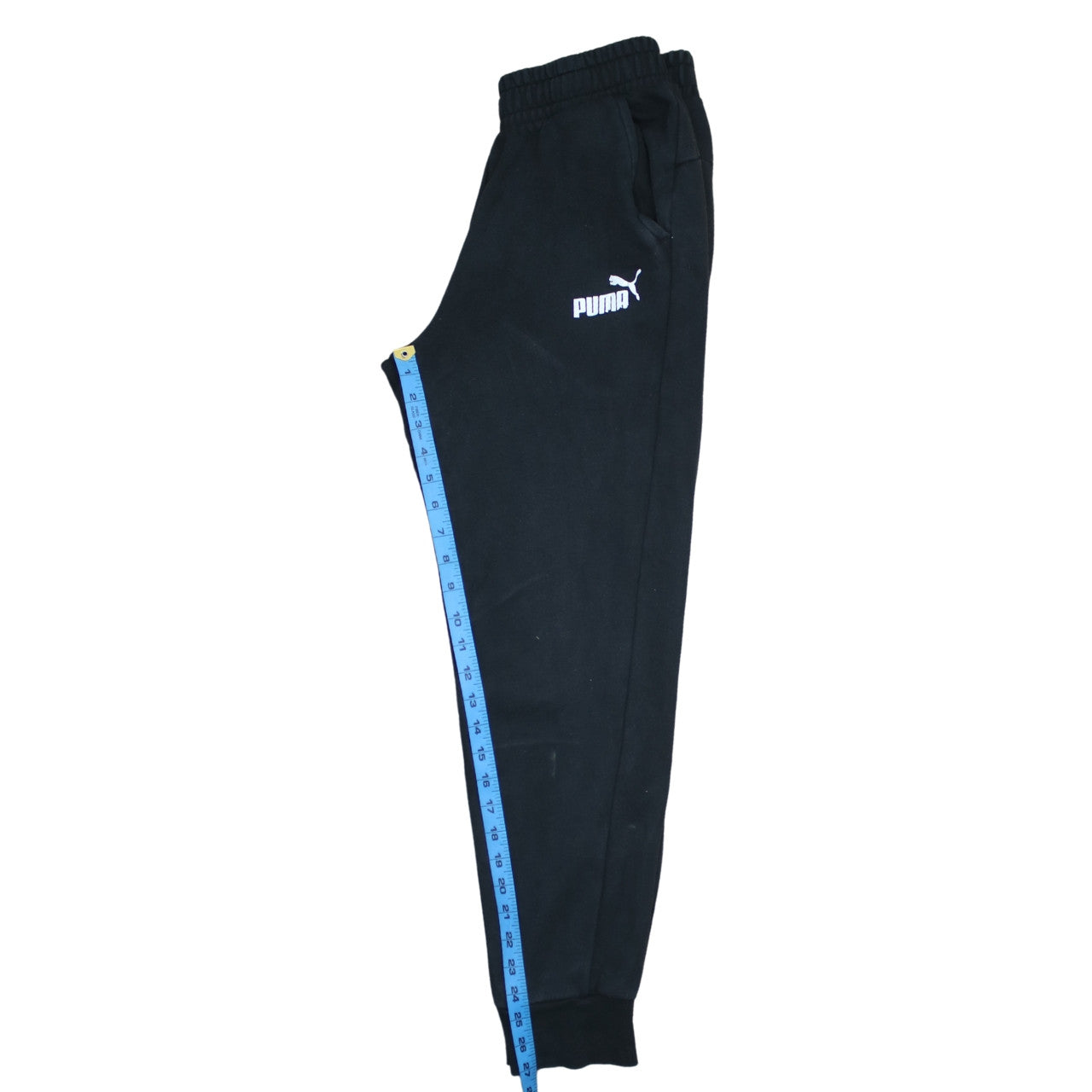 Puma Men's Black Jogger Sweatpants M Regular Fit Fleece