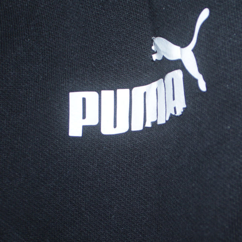 Puma Men's Black Jogger Sweatpants M Regular Fit Fleece