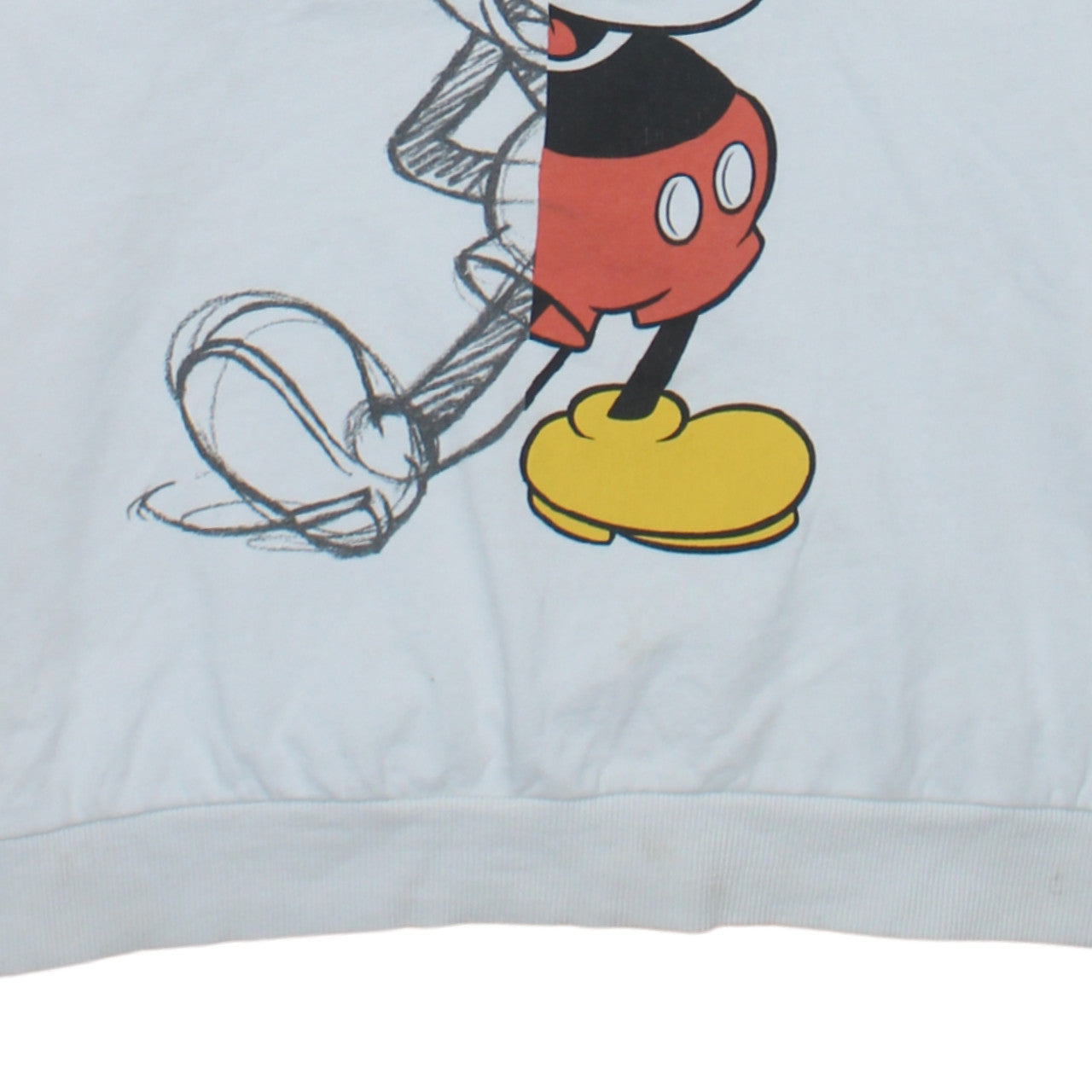 Disney at George White Mickey Mouse Women's L Sweatshirt