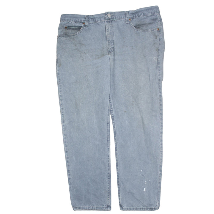 Lee Men's Blue Regular Fit Straight Leg Jeans Size 42x30