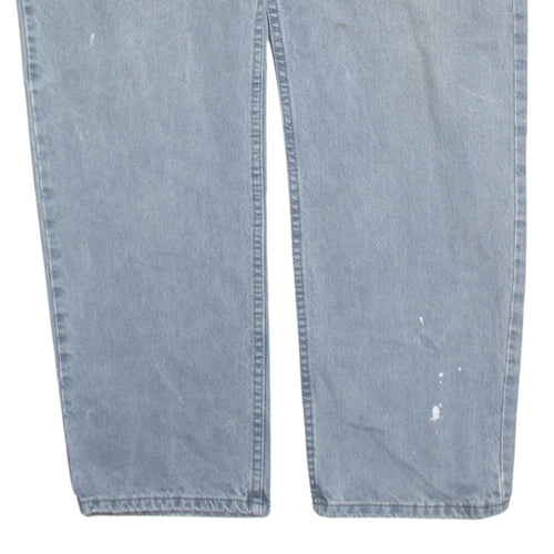 Lee Men's Blue Regular Fit Straight Leg Jeans Size 42x30