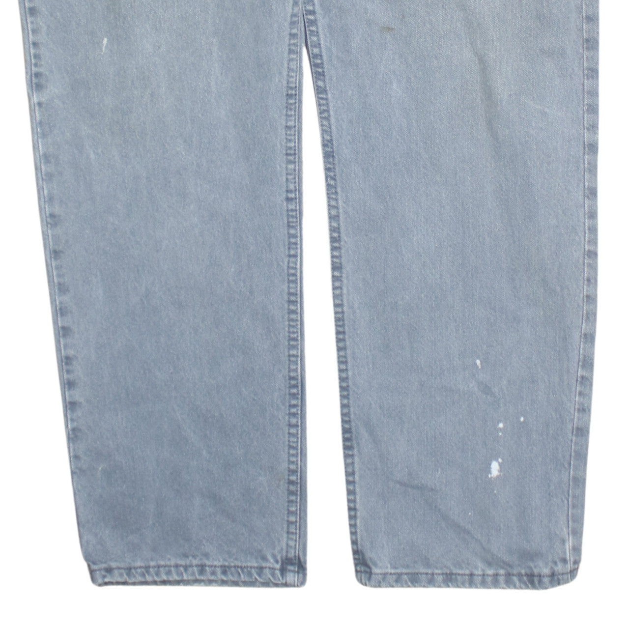 Lee Men's Blue Regular Fit Straight Leg Jeans Size 42x30