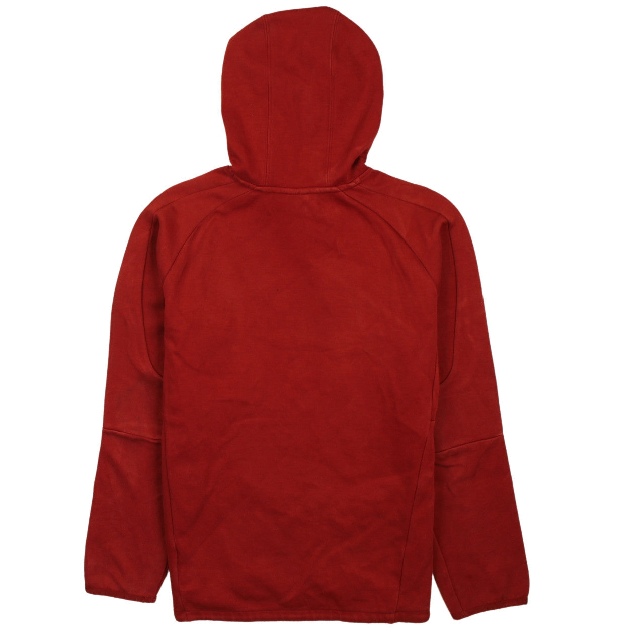 Puma Boys Red Pullover Hoodie 15-16 Years Cotton Blend Athletic Fit