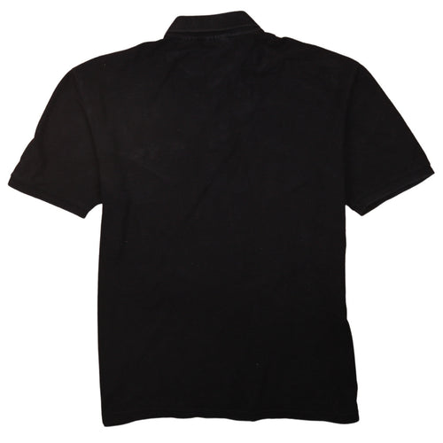 FILA Men’s Black Cotton Short Sleeve Polo Shirt Size L
