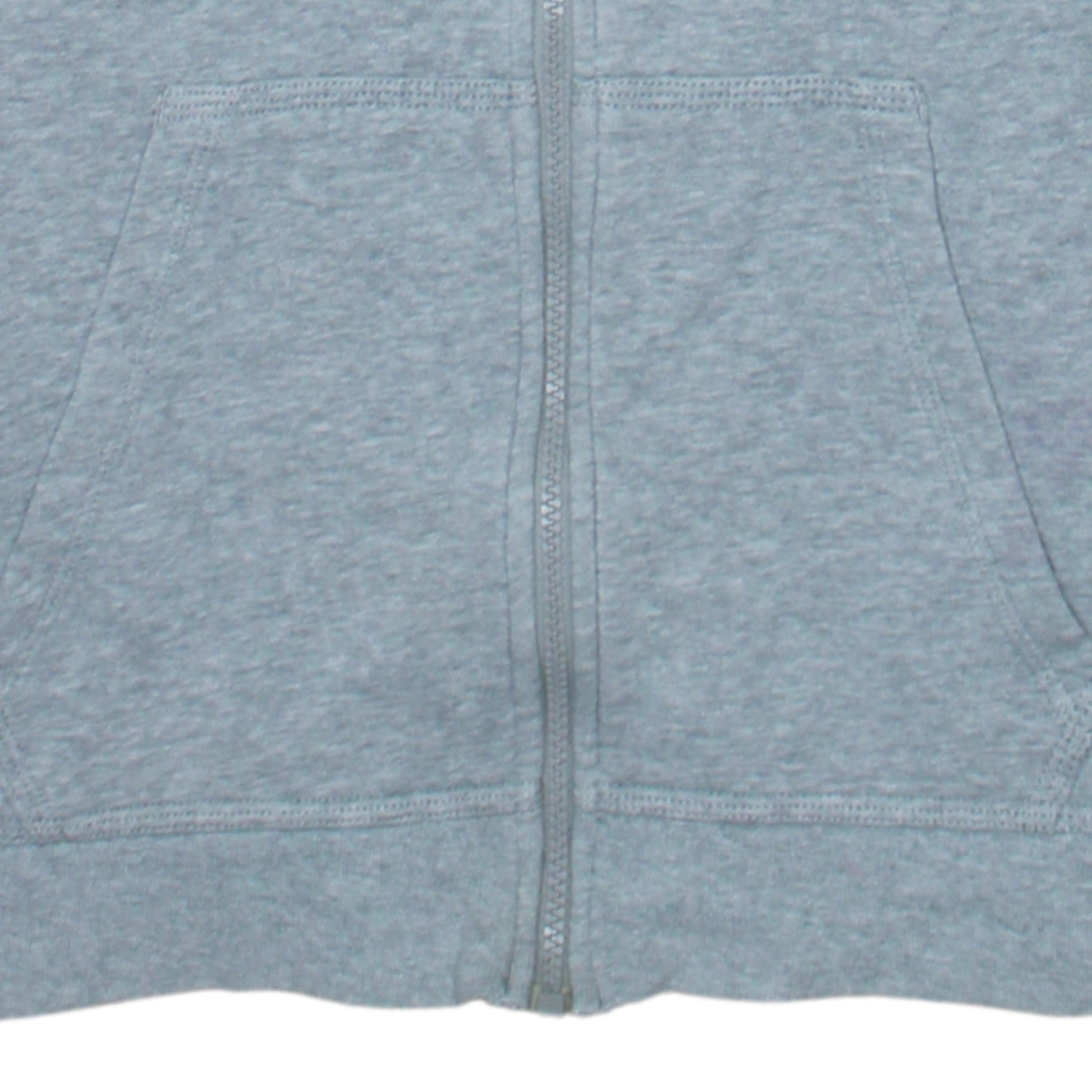 Nike Men's Grey Full Zip Hoodie Size S Sportswear Sweatshirt