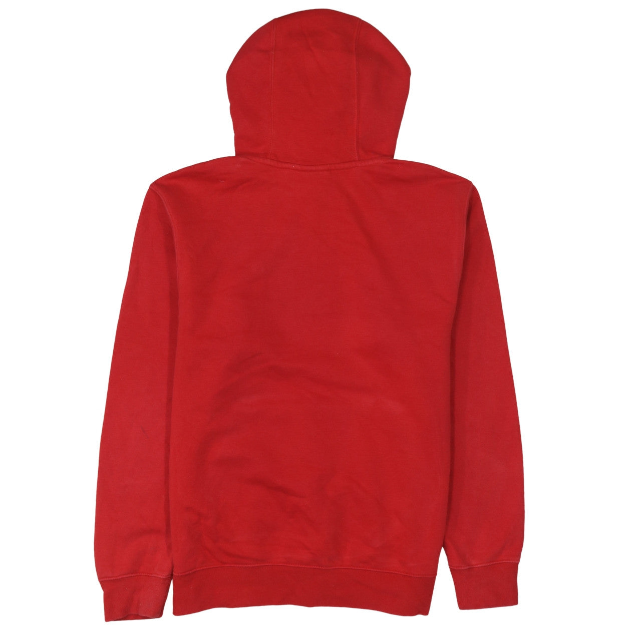 Nike Men's Red Pullover Hoodie Medium Logo Fleece Sweatshirt