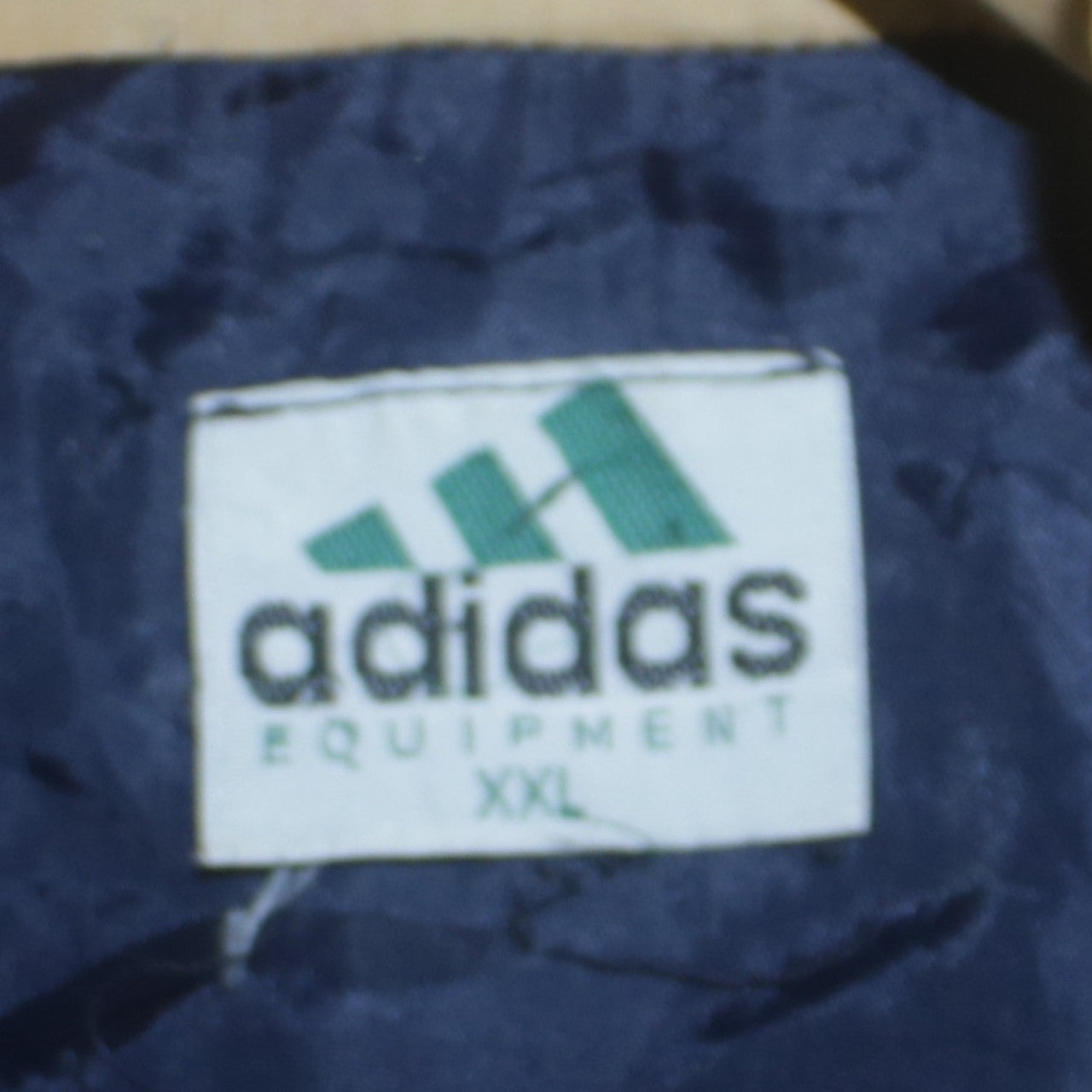 Adidas Mens Blue 2XL Retro Hooded Windbreaker Jacket