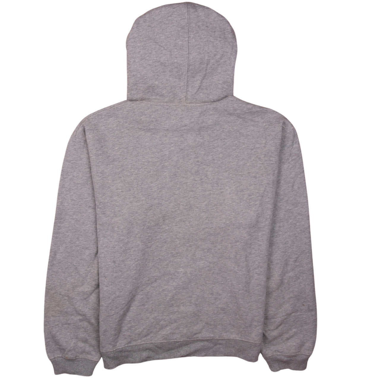 GAP Womens Grey Pullover Hoodie Medium Relaxed Fit Logo Sweatshirt