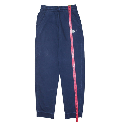 Nike Boys Blue Jogger Trousers XL 158-170cm Fleece Sweatpants
