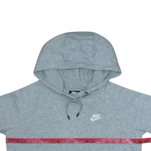 Nike Men's Grey Pullover Hoodie Small Regular Fit Sportswear