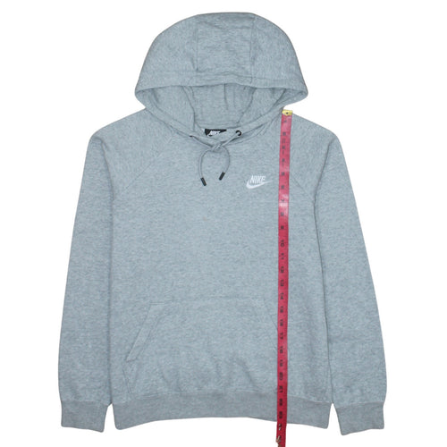 Nike Men's Grey Pullover Hoodie Small Regular Fit Sportswear