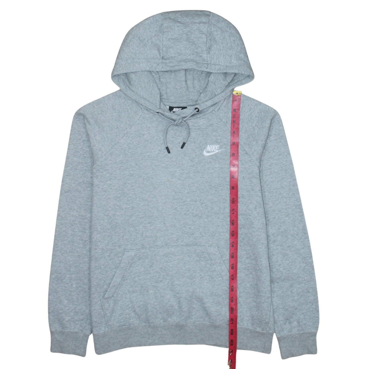 Nike Men's Grey Pullover Hoodie Small Regular Fit Sportswear