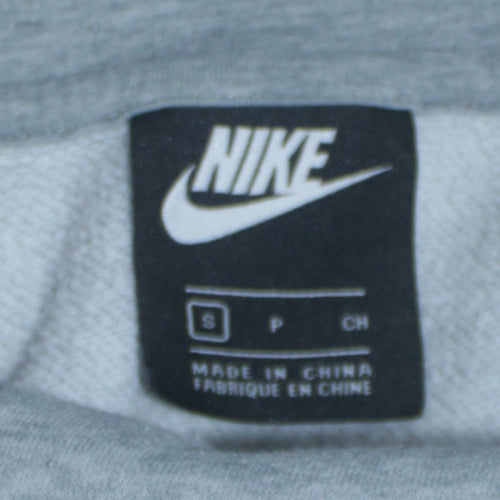 Nike Men's Grey Pullover Hoodie Small Regular Fit Sportswear