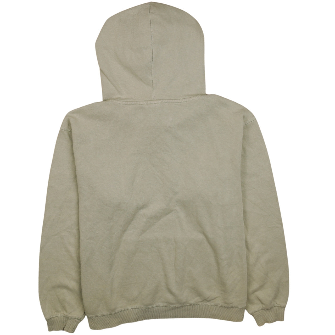 H&M Women Beige Coca-Cola Pullover Hoodie L Relaxed Fit Hooded Sweatshirt