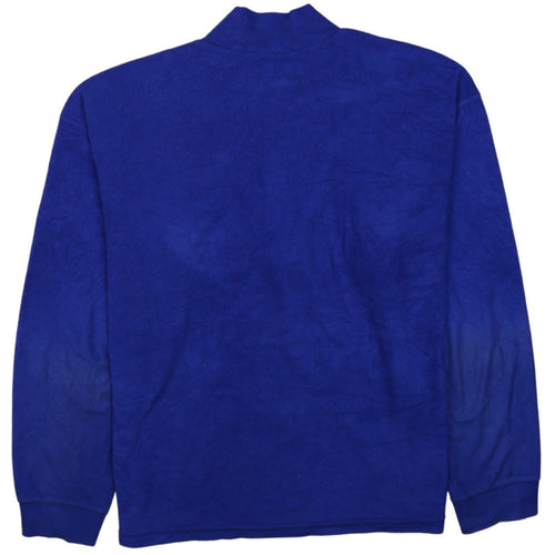 FILA Men's Blue Fleece 1/2 Zip Pullover Sweatshirt Size L