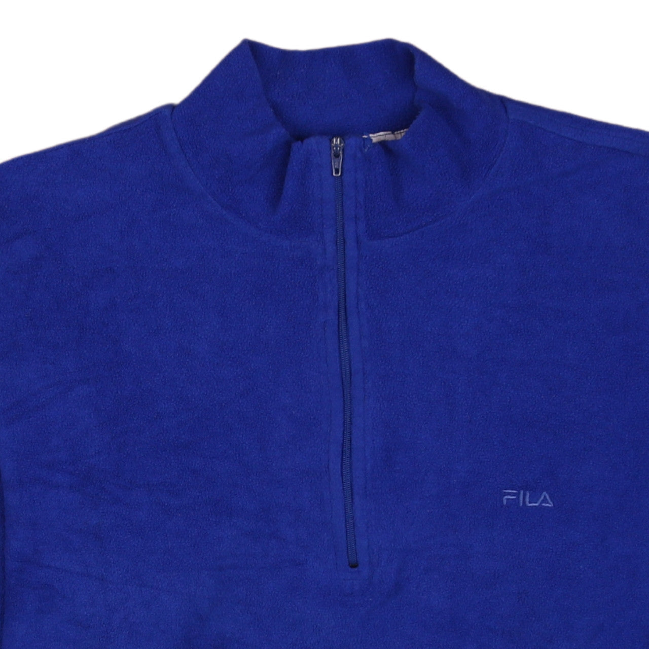 FILA Men's Blue Fleece 1/2 Zip Pullover Sweatshirt Size L