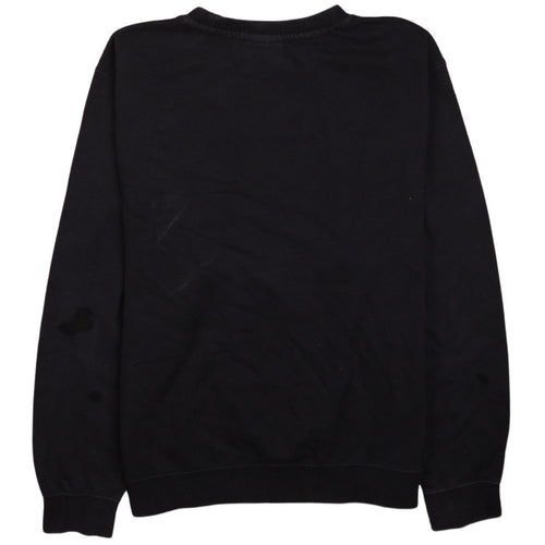 Nike Men's Black Crew Neck Fleece Sweatshirt Size M