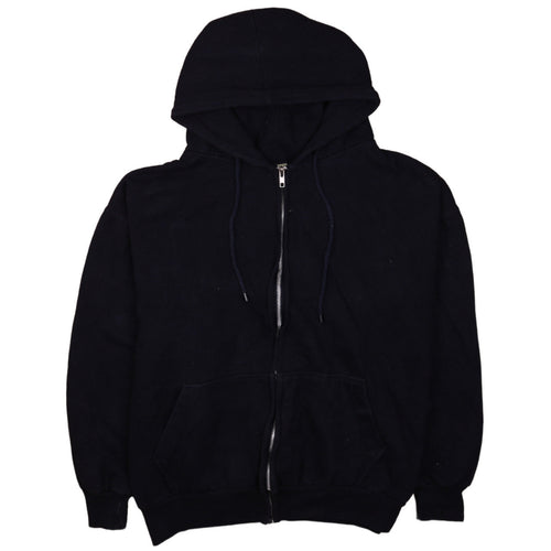 Authentic Life Apparel Men's Black Full Zip Hoodie Size L