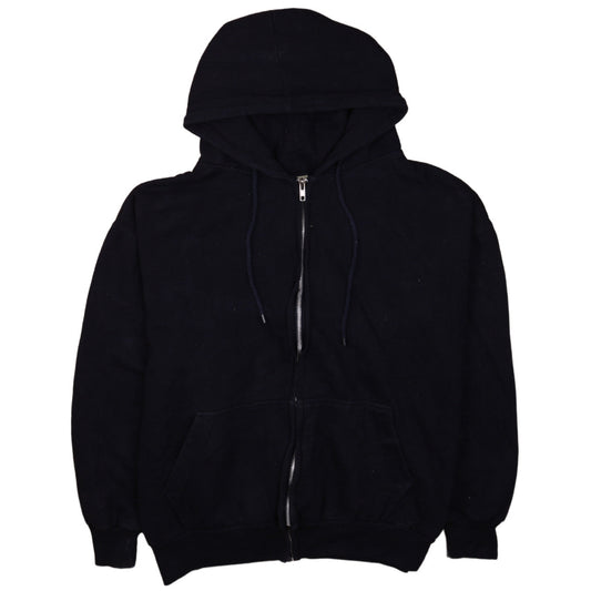 Authentic Life Apparel Men's Black Full Zip Hoodie Size L