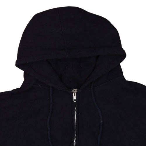 Authentic Life Apparel Men's Black Full Zip Hoodie Size L