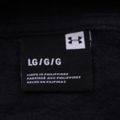 Under Armour Men's Black Pullover Hoodie Size L Sportswear