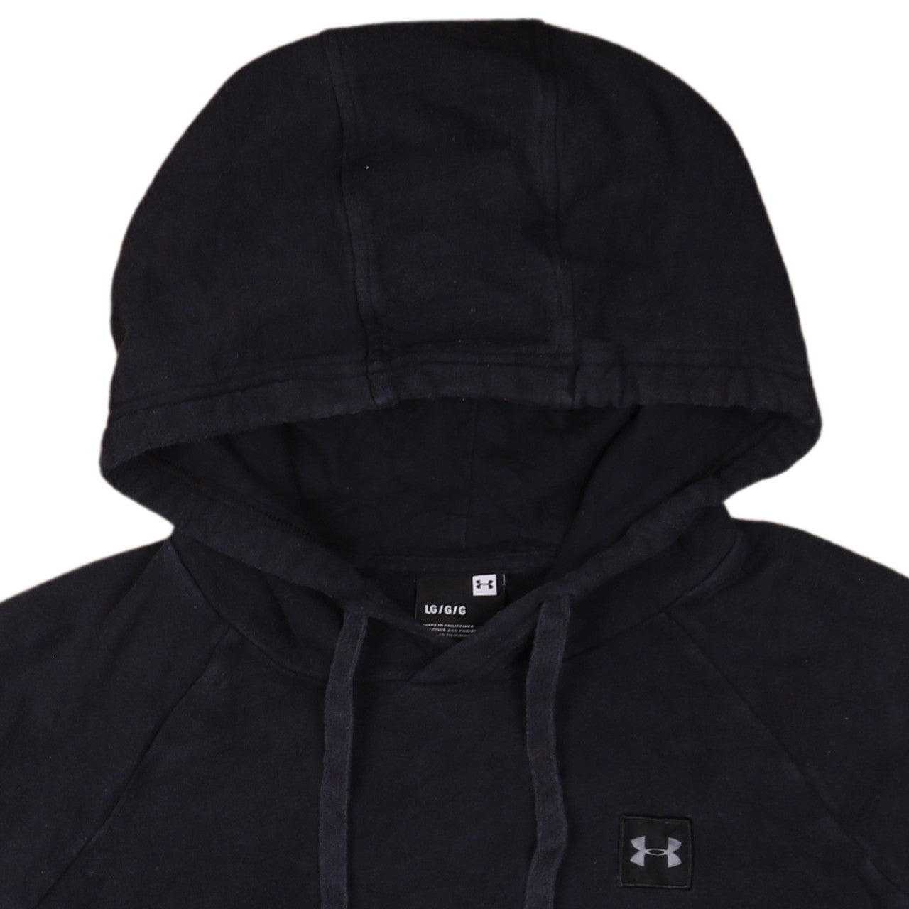 Under Armour Men's Black Pullover Hoodie Size L Sportswear