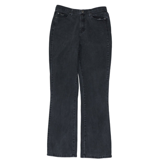 Lee Women's Black Bootcut Relaxed Fit Jeans Size 10 Long