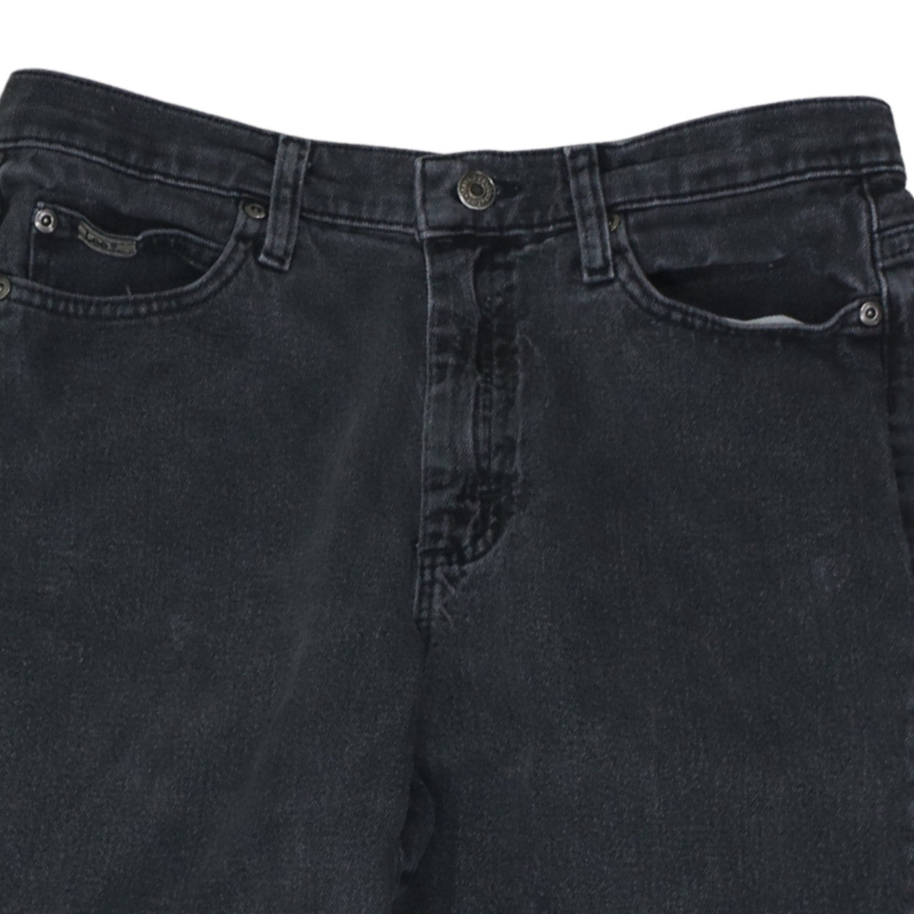 Lee Women's Black Bootcut Relaxed Fit Jeans Size 10 Long