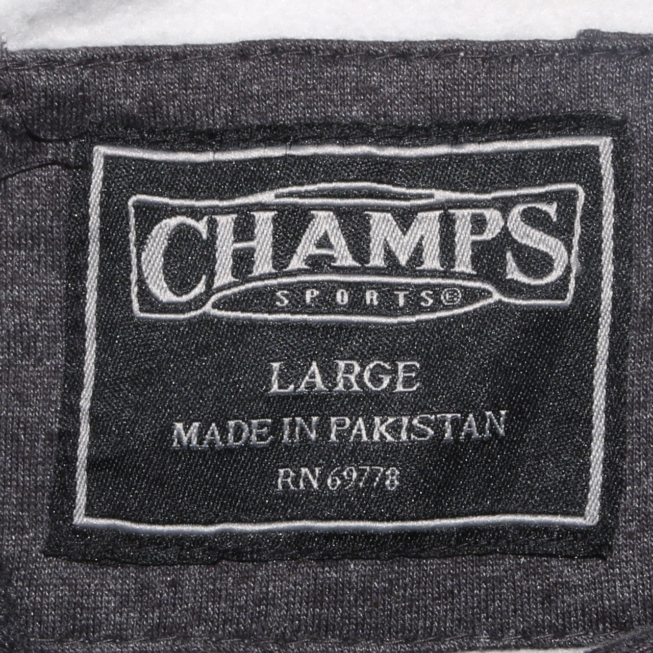 Champs Sports Men's Beige Pullover Hoodie Size L Fleece Regular Fit