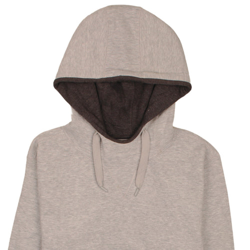 Champs Sports Men's Beige Pullover Hoodie Size L Fleece Regular Fit