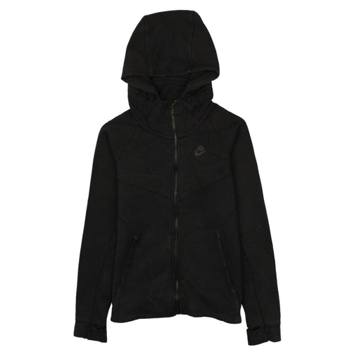 Nike Women's Black Full Zip Hoodie XS Hooded Sweatshirt