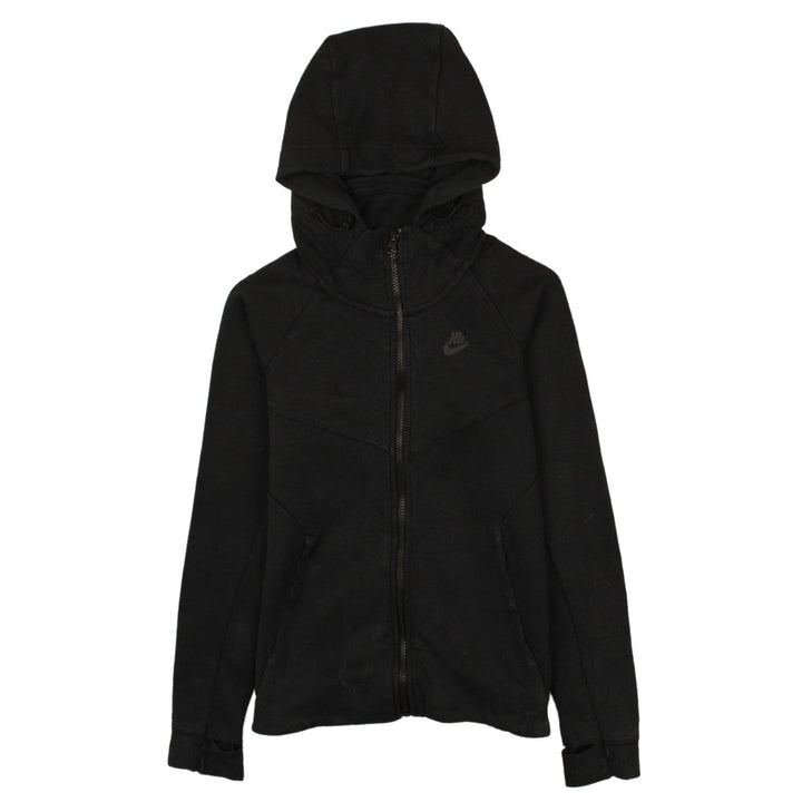 Nike Women's Black Full Zip Hoodie XS Hooded Sweatshirt