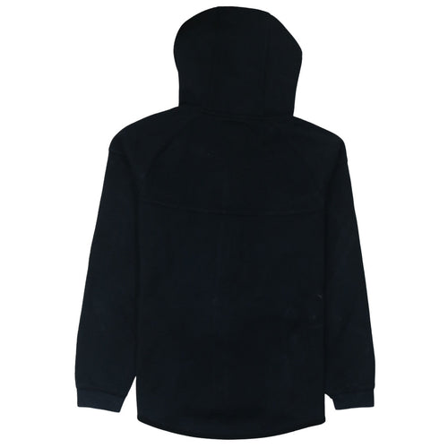 Nike Men's Black Full Zip Hoodie Size M Regular Cotton Blend