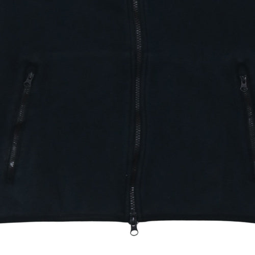 Nike Men's Black Full Zip Hoodie Size M Regular Cotton Blend