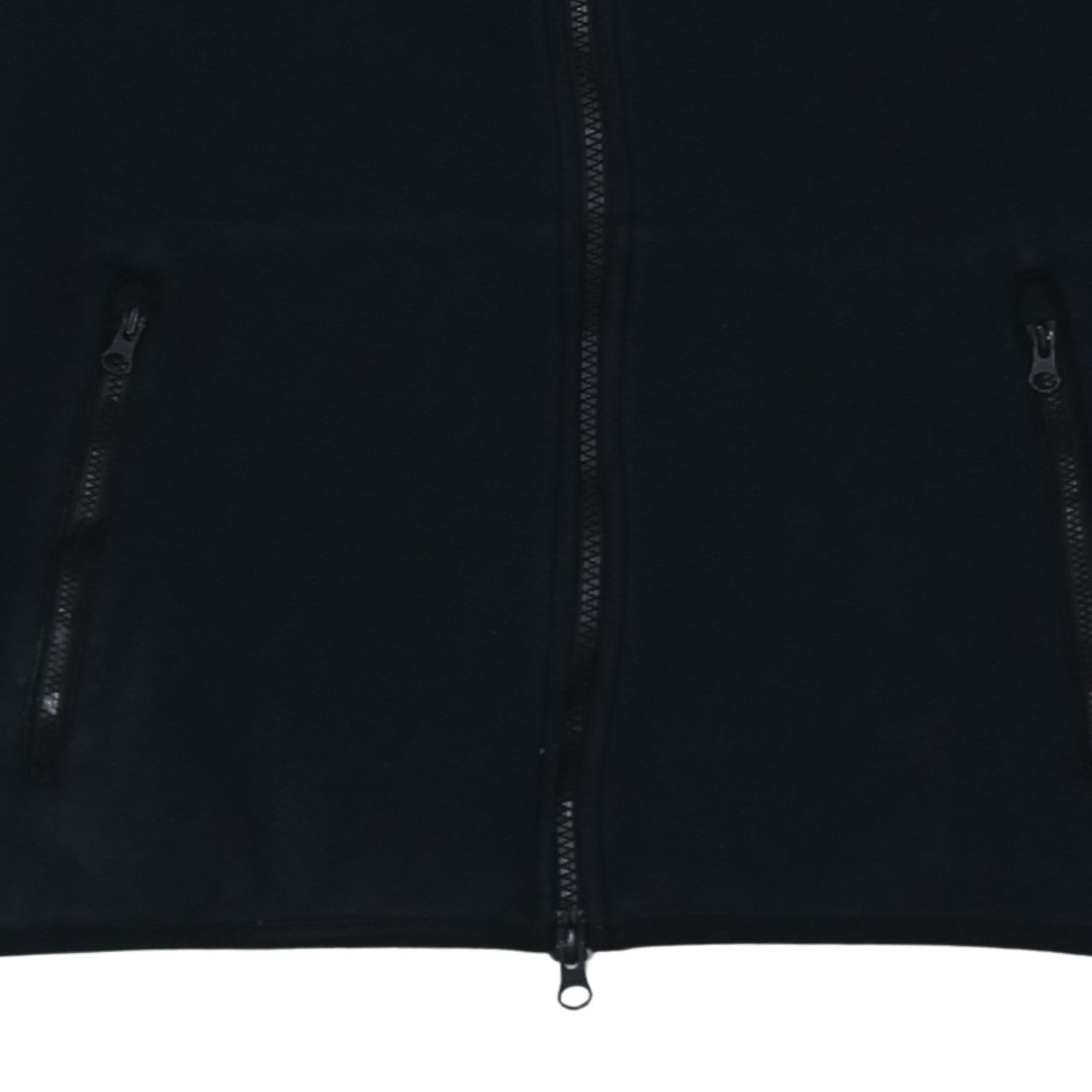 Nike Men's Black Full Zip Hoodie Size M Regular Cotton Blend