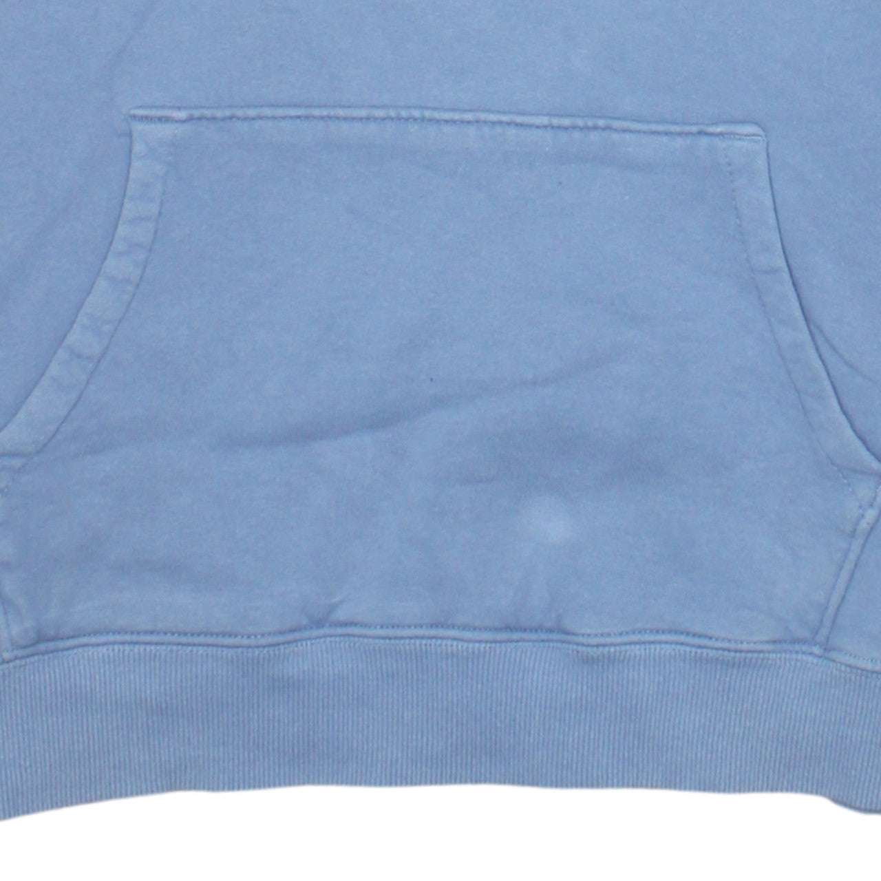 The North Face Womens Blue Pullover Hoodie Large Cotton Logo Casual
