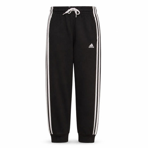 Adidas Boys Black Jogger Trousers 11-12 Years Elastic Waist Sportswear