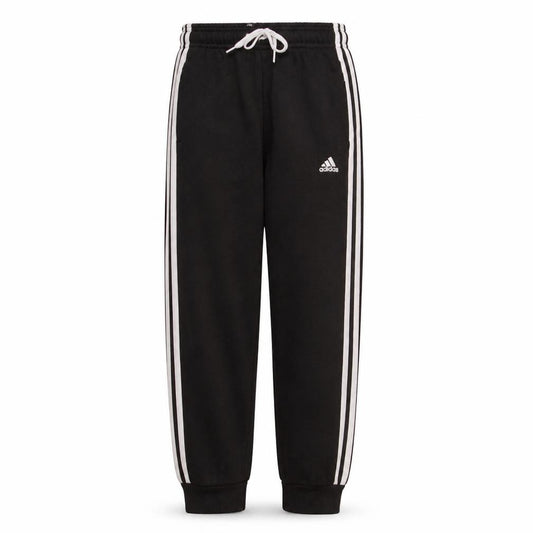 Adidas Boys Black Jogger Trousers 11-12 Years Elastic Waist Sportswear