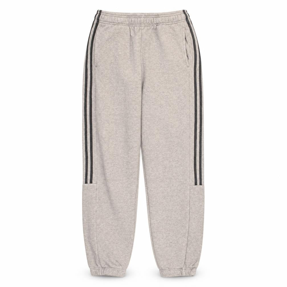 Adidas Boys Grey Jogger Trousers 13-14 Years Elastic Waist Fleece Tracksuit Bottoms