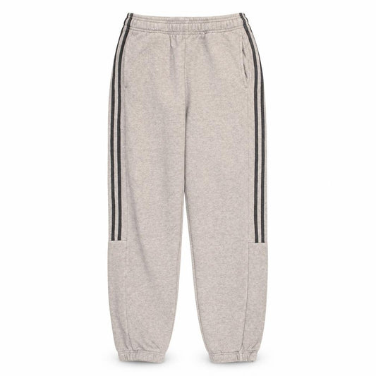 Adidas Boys Grey Jogger Trousers 13-14 Years Elastic Waist Fleece Tracksuit Bottoms