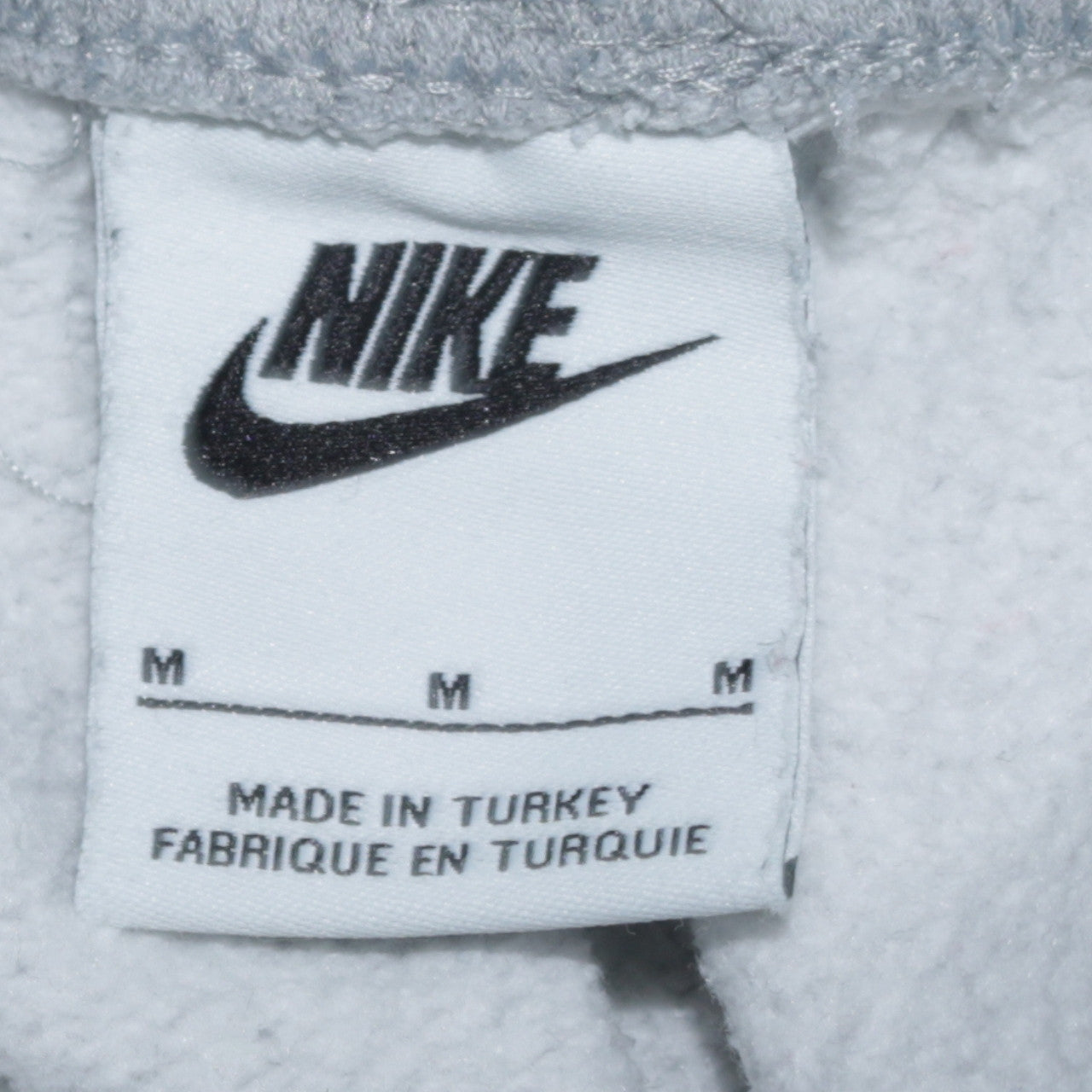 Nike Men’s Grey Cargo Jogger Trousers M Regular Fit Fleece