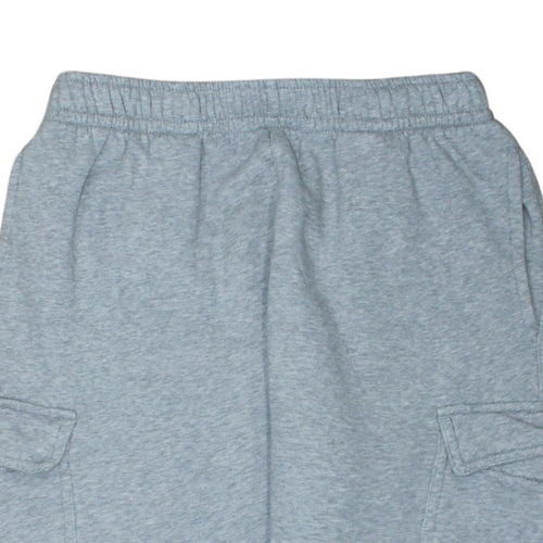 Nike Men’s Grey Cargo Jogger Trousers M Regular Fit Fleece