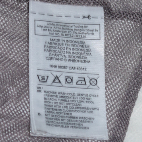 Adidas Women White Waterproof Hooded Rain Jacket Size 18