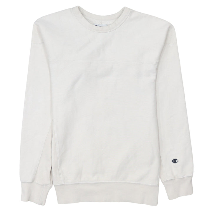 Champion Men's White XS Crew Neck Pullover Sweatshirt