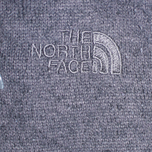 The North Face Men's Grey Fleece Full Zip Outdoor Jacket M