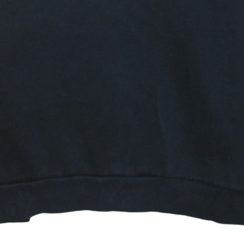 Puma Men's Black M Pullover Sweatshirt Crew Neck Logo Sportswear